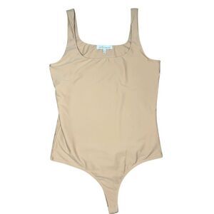 Betro Simone Women’s Medium Bodysuit Tank Top Square Neck Stretch